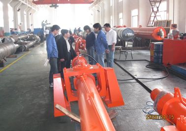 Customized hydraulic cylinder   1.2m diameter, 16m stroke
