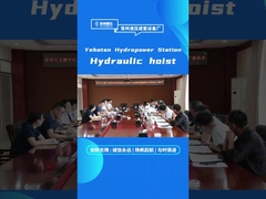 液圧ハイスターと液圧シリンダーの成功承認